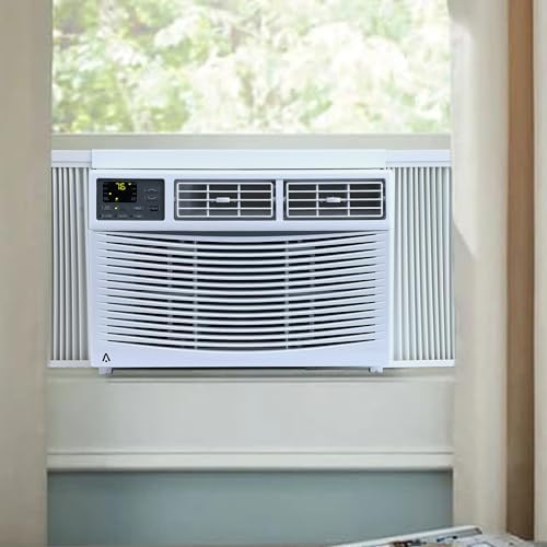 1,000 BTU Window Air Conditioner for 450 Sq.Ft, 3 Fan Speeds