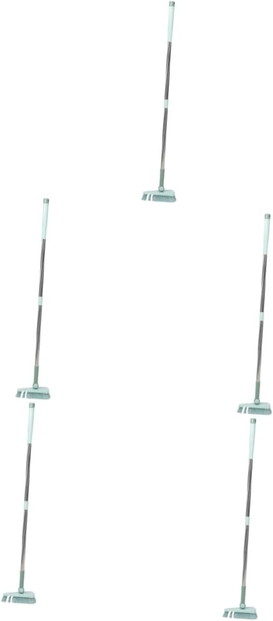 Mipcase 5pcs Swimming Pool Cleaning Brush Handle Stiff Bristle Floor Scrubber for Tile and Wall Cleaning Design for Hard Reach Areas Nordic