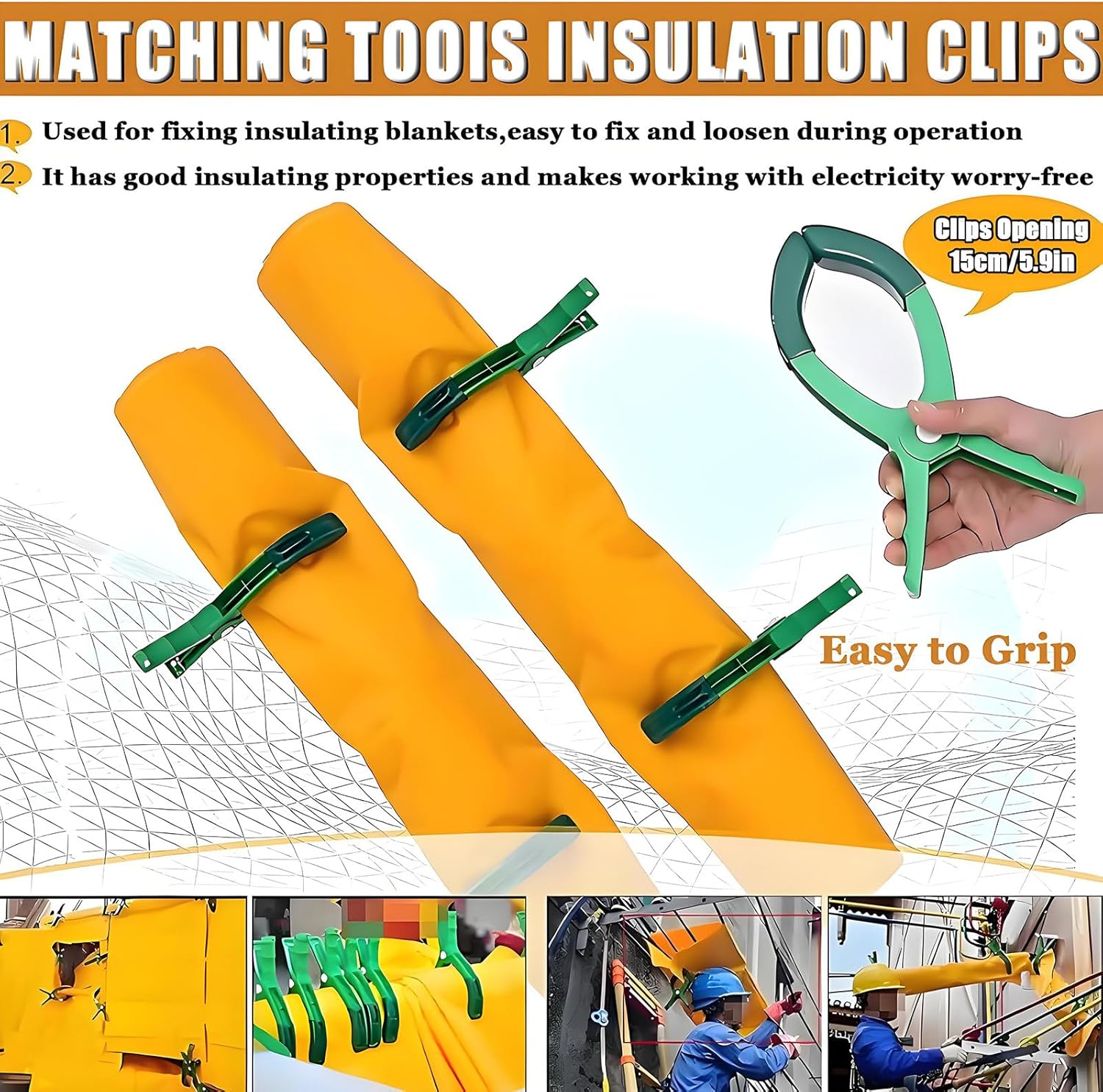 Insulating Blanket for Electrical Work, High Voltage Insulating Blanket for Substation Field Generator Room, Outdoor EVA Resin Insulation Protection Cover 10kv-40 * 50cm