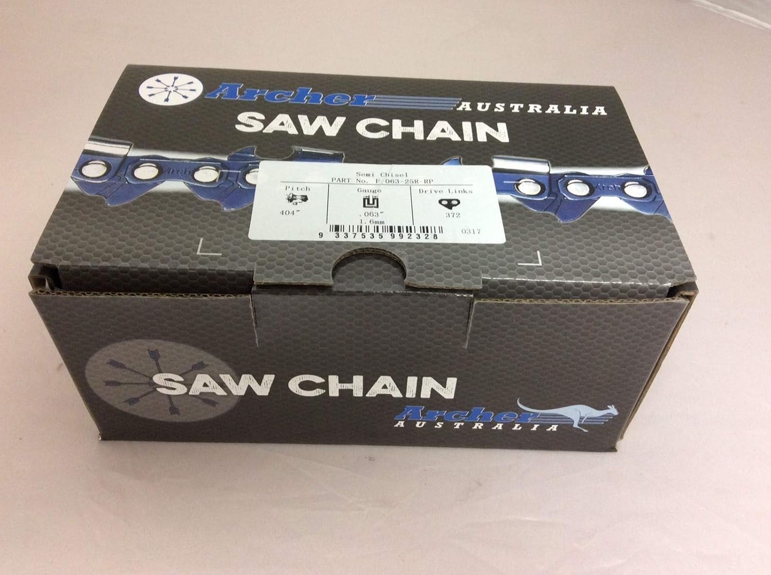 Archer Chainsaw Chain 25ft Roll .404 Pitch .063 Ripping Chain Saw Chain