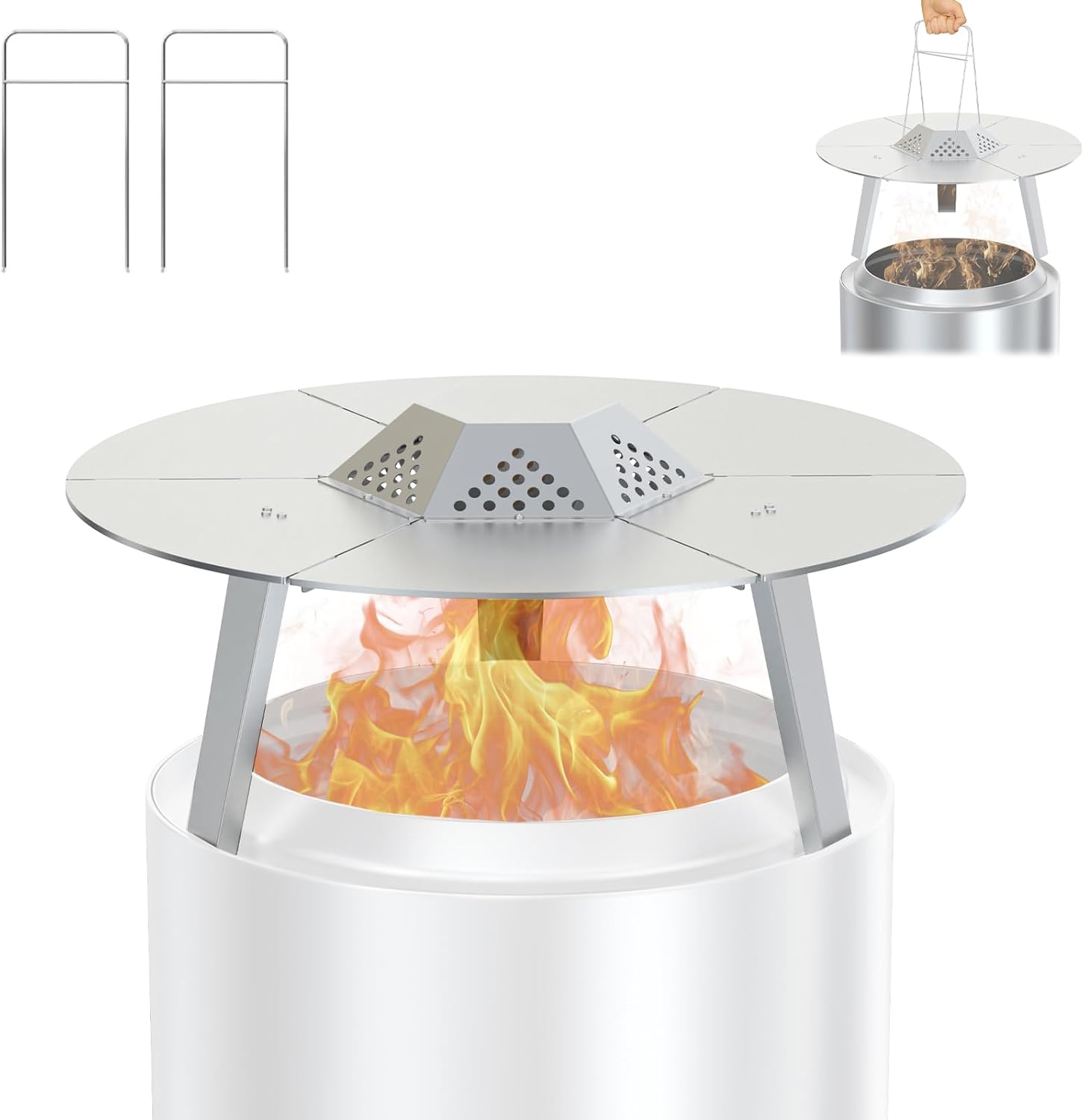 Heat Deflector for Solo Stove Bonfire 19.5