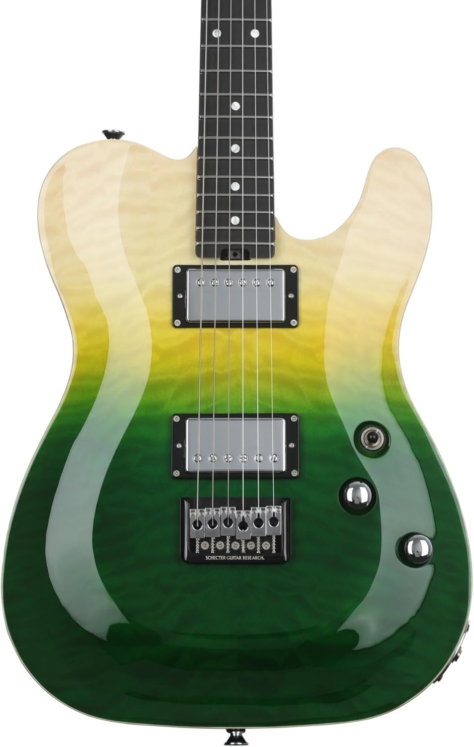 Schecter PT Classic Electric Guitar - Caribbean Fade Burst