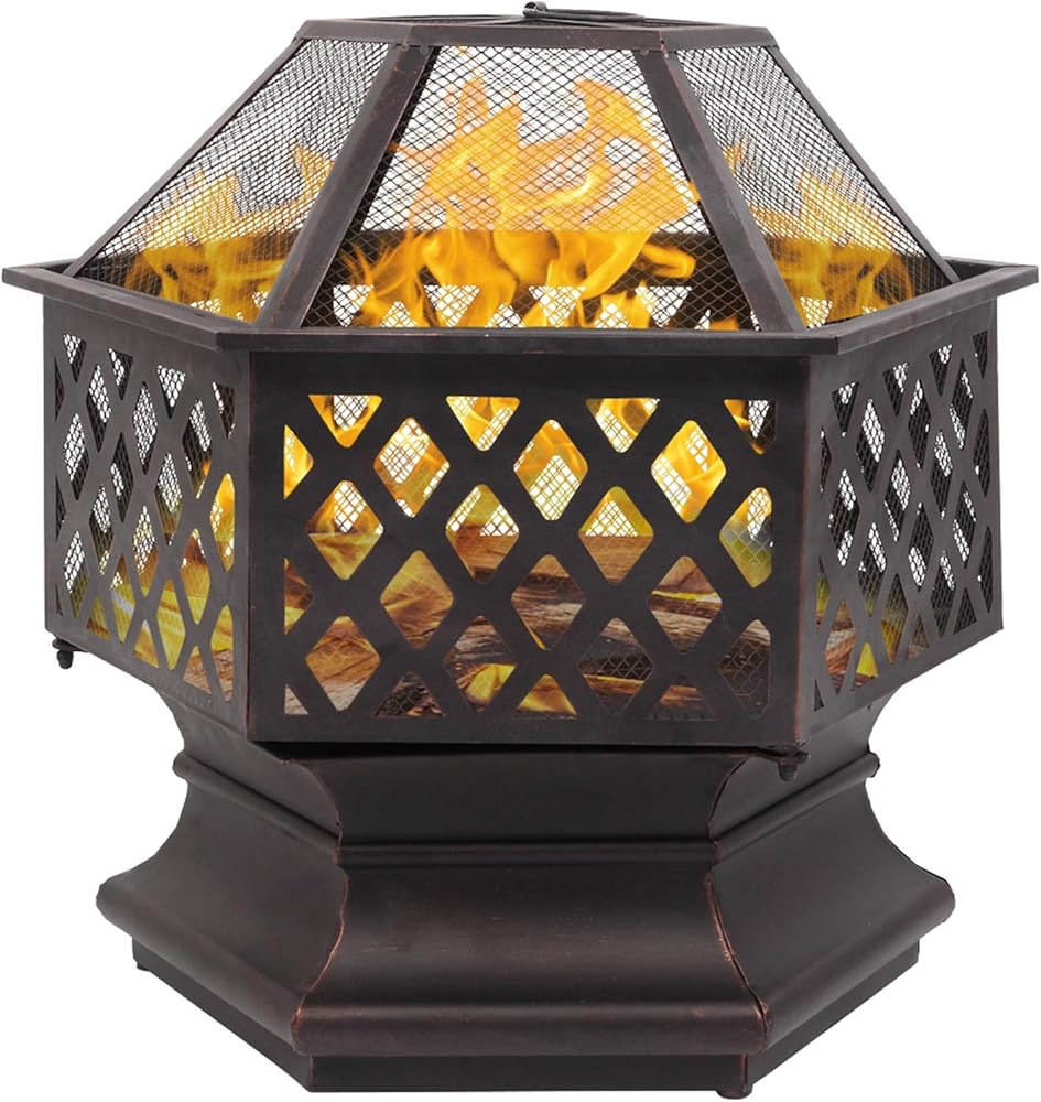 Wood Burning Fire Pit 22