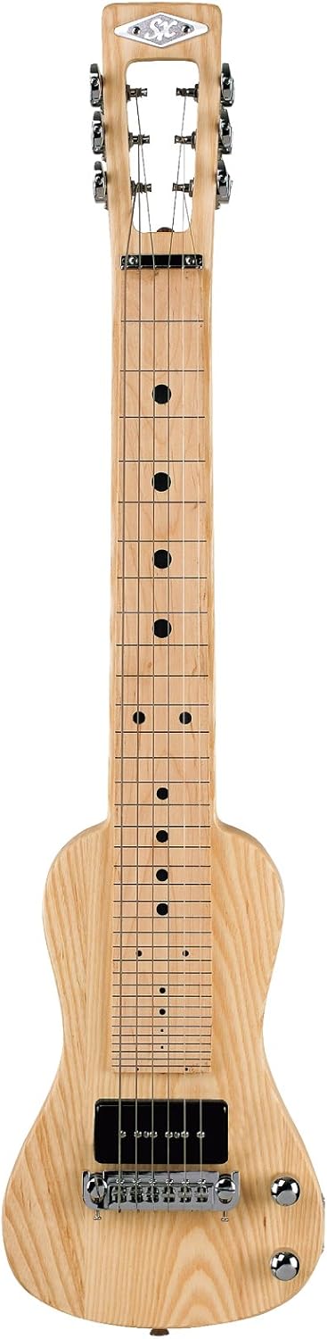 Lap 2 Ash NA Electric Lap Steel Guitar w/Stand & Bag