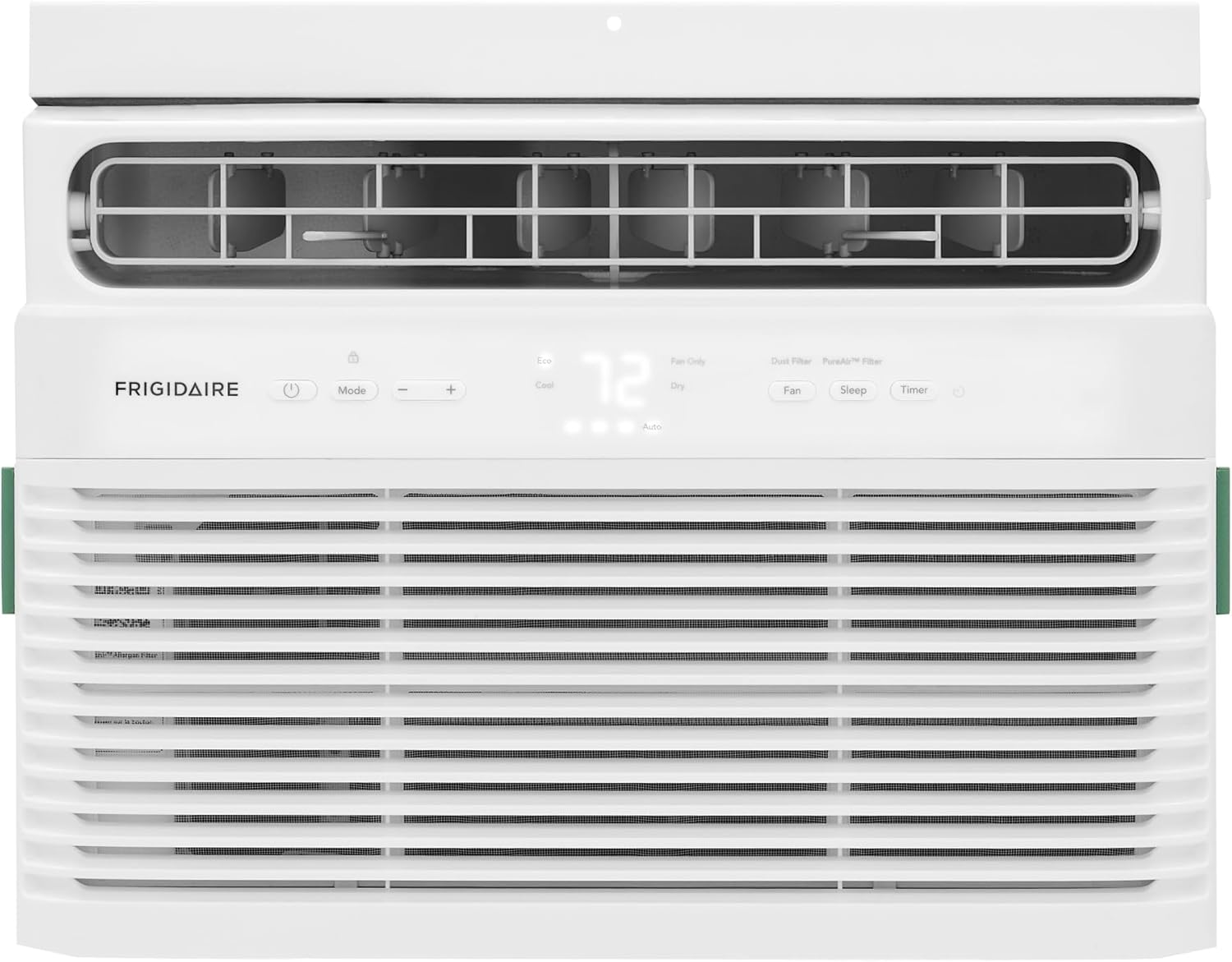 Frigidaire 5,000 BTU Window Air Conditioner with Remote Control, Cools Up to 150 Sq. Ft., Quiet Operation, Eco Mode, 3 Fan Speeds, Auto Restart, White