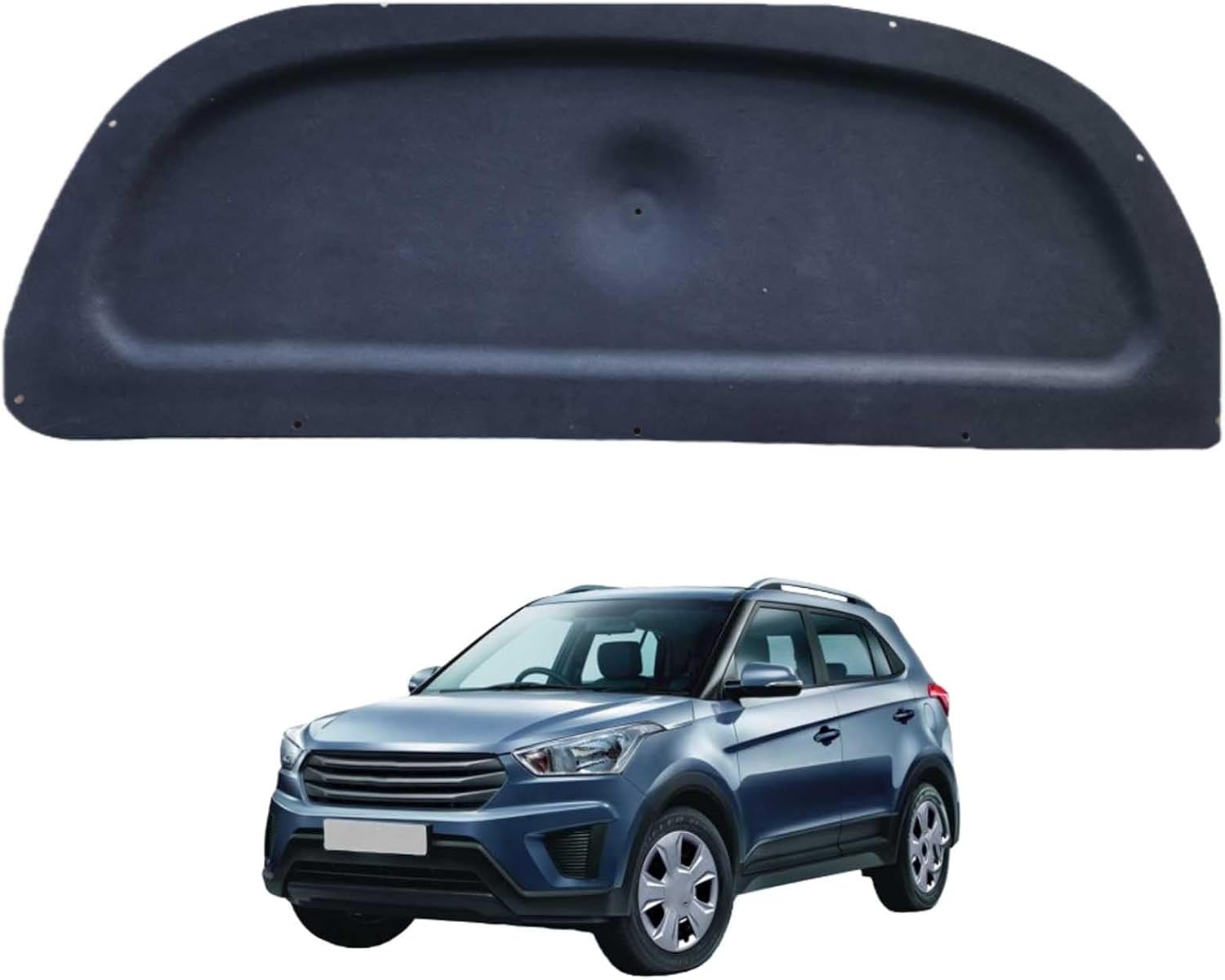 Car Front Hood Engine Sound Pad for Hyundai IX25 2014-2017, Heat Insulation Cotton Mat Cover Soundproof Car Accessories