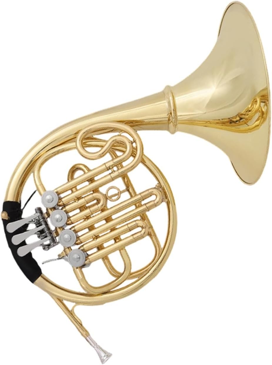 4 Key French Horn French Horn Instrument Four Key Single Row Playing B Flat Key Adult Beginners