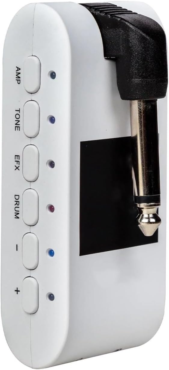 Professional Guitar Effects Pedals Professional Colorful Accessories For Guitar Headphone Amplifiers And Portables(WHITE)