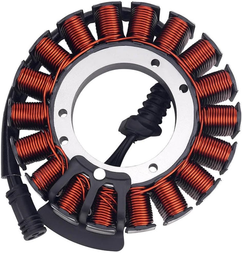 Motorcycle Generator Stator Coil Compatible with FLTRU FLHR FLRT FLHTCUTG FLTRX FLHX FXBR FXLR FXBRS FLDE FLSL FLHC FLSB Universal Fit Aftermarket Replacement Part Number 29900042