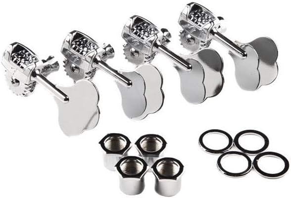 Fender American Standard/Deluxe Bass Guitar Tuners RH Set, Guitar Accessories, Chrome