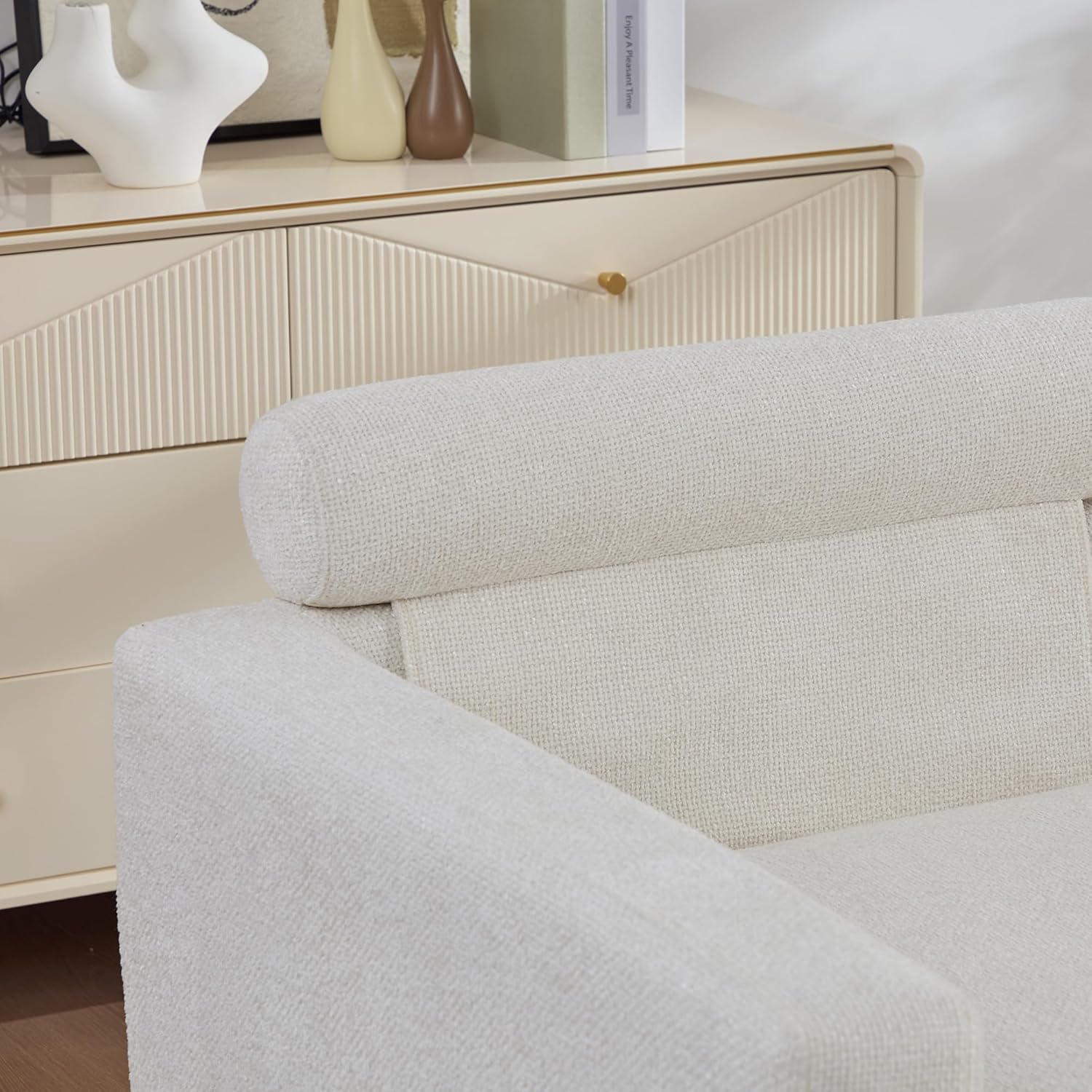 Modular Chenille Sofa Bed, 31.89