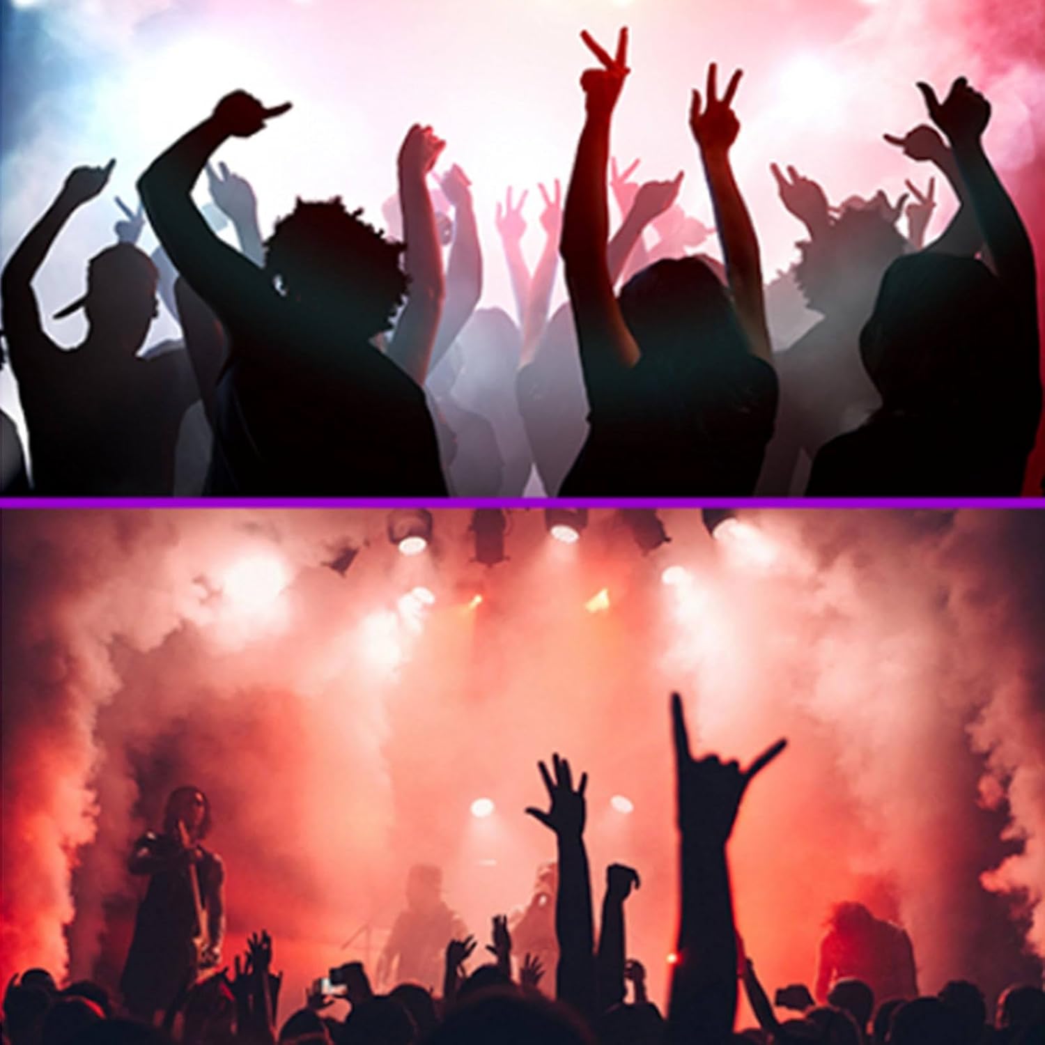 3000W Stage Fog Machine (10L Oil Drum) - LCD Opera-tion Panel + DMX512 + Remote Control, Constant Temperature Fog Machine (8-10M Spray Distance)