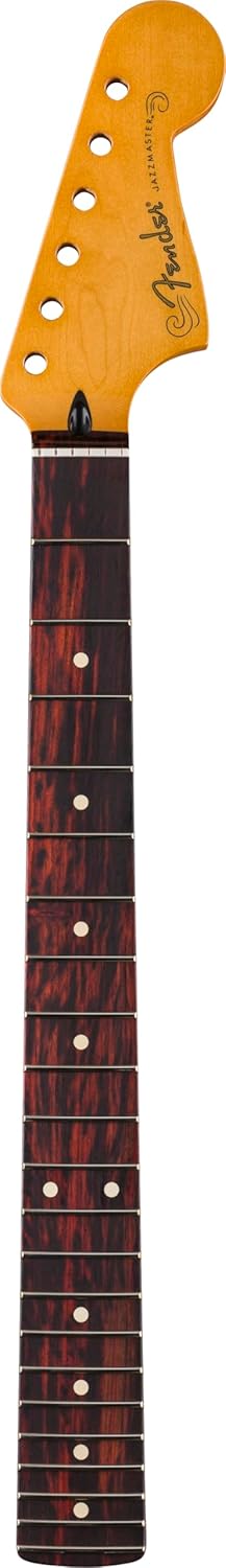 Player II Series Jazzmaster Neck, 22 Medium Jumbo Frets, Rosewood, 9.5