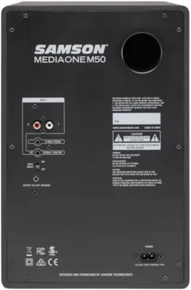 SAMSON MediaOne M50 Studio Monitors Restock Deal