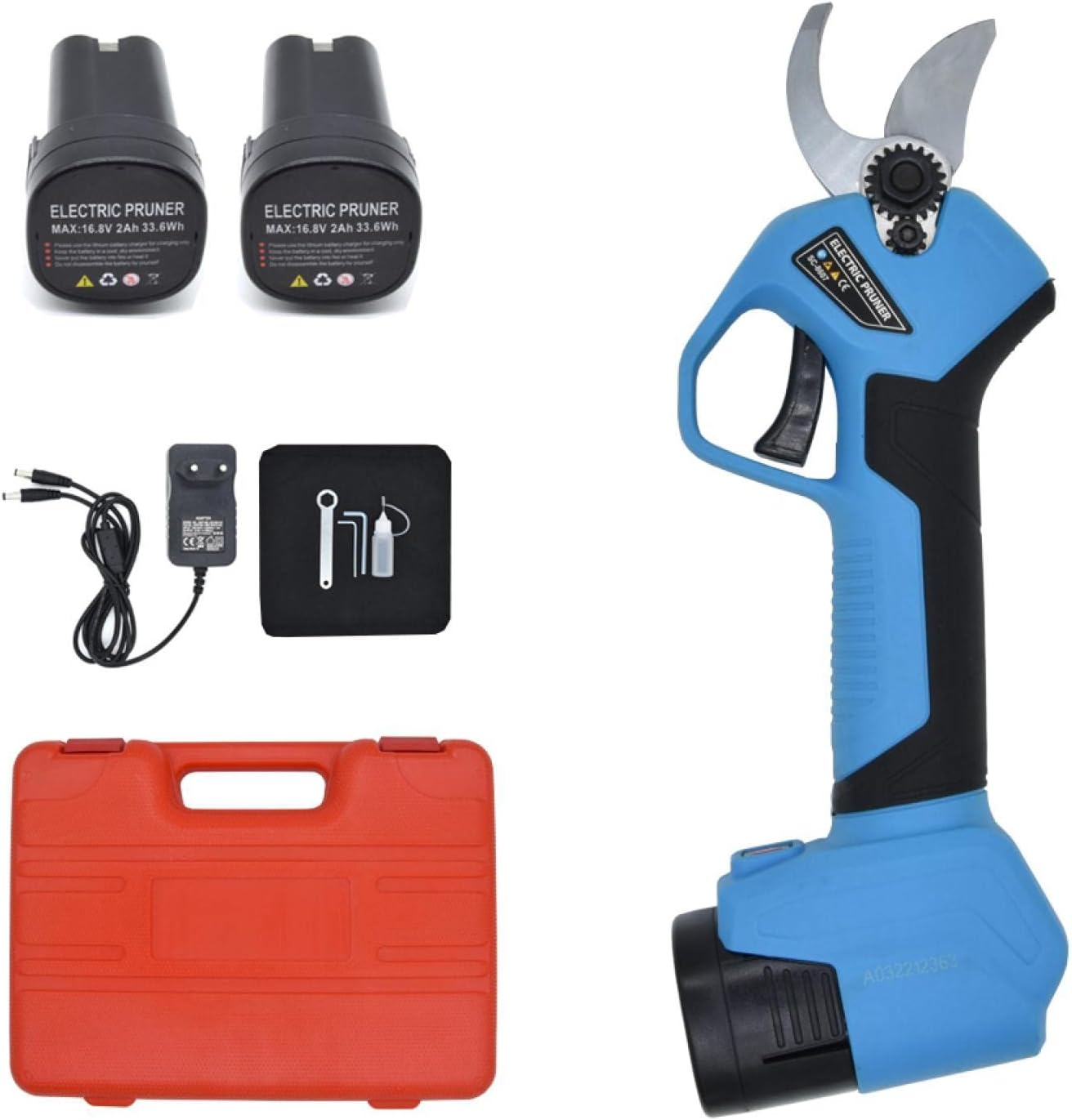 Cordless Pruner Lithium-Ion Pruning Shear Efficient Electric Scissors Bonsai Electric Tree Branches Garden Tools Pruning Three