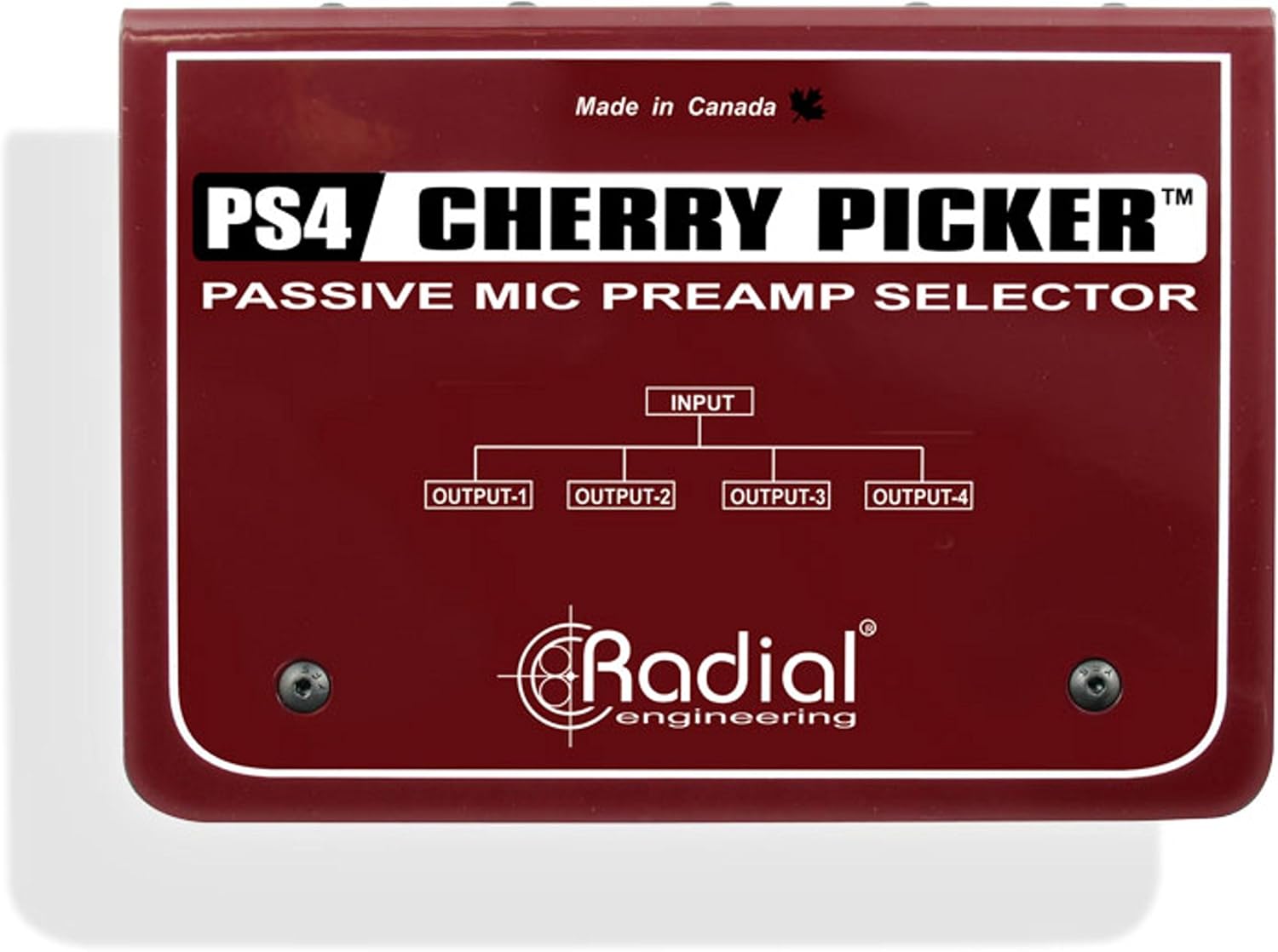 Radial Cherry Picker 4-Channel Preamp Selector