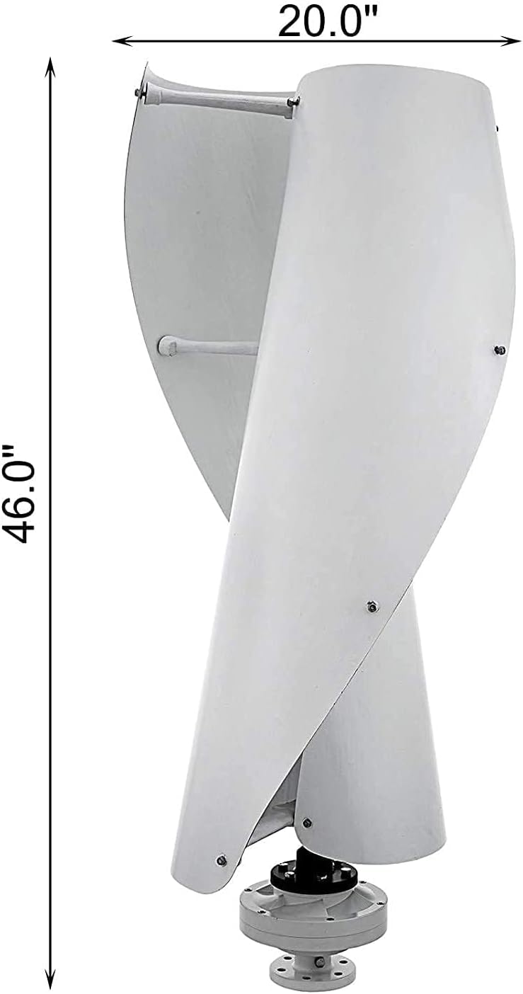 Vertical Spiral Wind Power Turbine Generator 8000W 12V-220V Helix Magnetic Levitation Axis Wind Turbine Generator Wind Generator Power