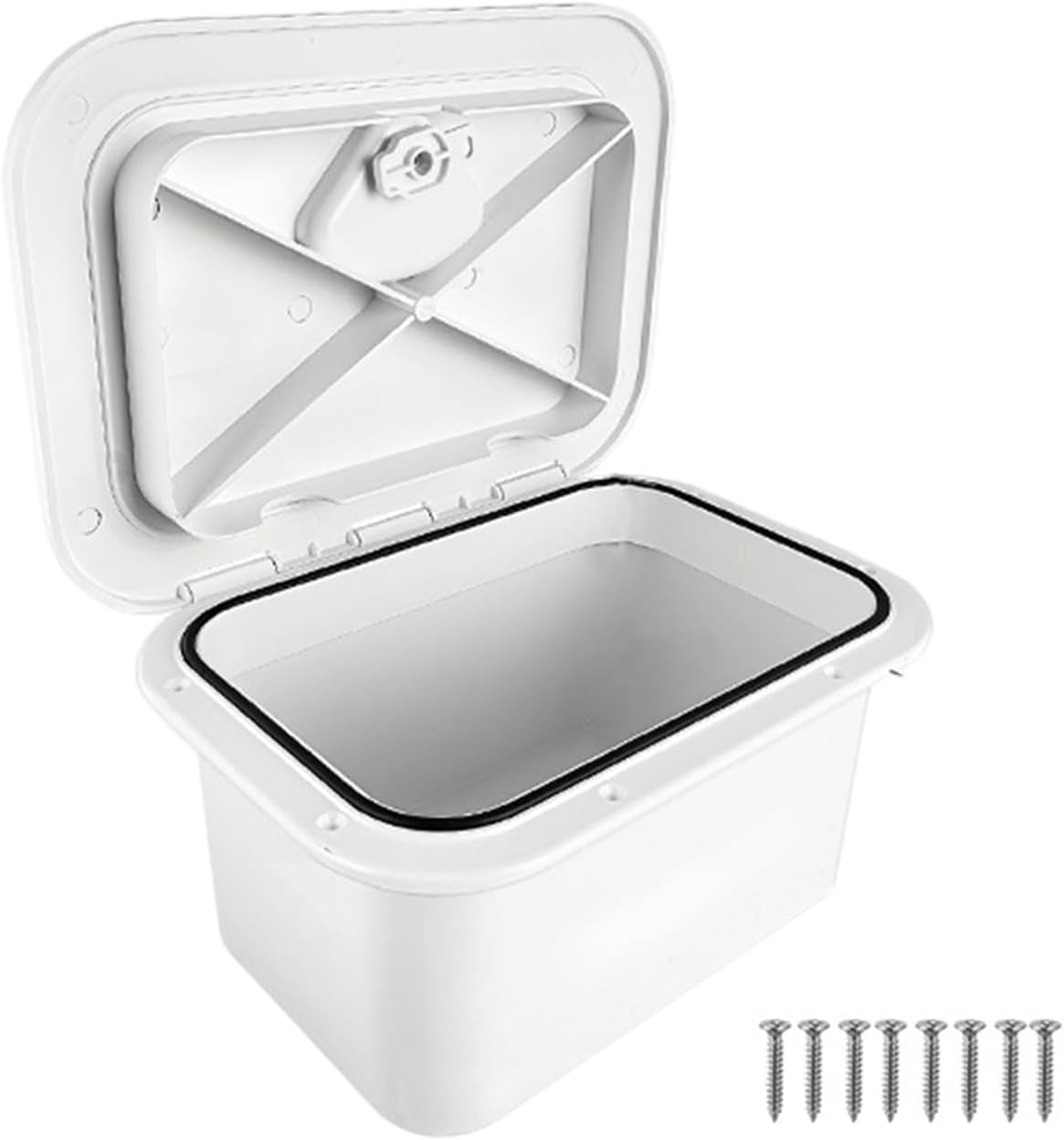 Embedded Tool Box Boats Accessory Marine Deck Storage Fishing Tackle Container Lockable Tackle Container