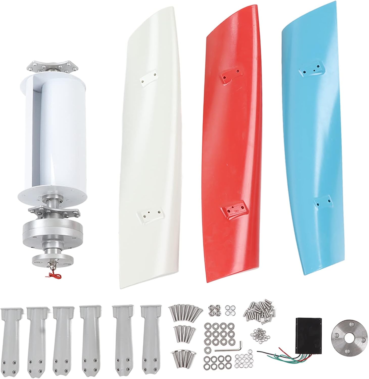 10000W 220V Low Noise High Efficiency Wind Turbine with 3 Blades MPPT Controller Small Wind Turbine for Home Factory Use (12V 24V 48V)