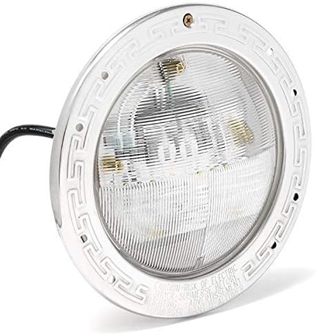 Pentair IntelliBrite 601302 White LED 120V, 55W, 100' with Stainless Steel Face Ring Pool Light EC-601302 5G