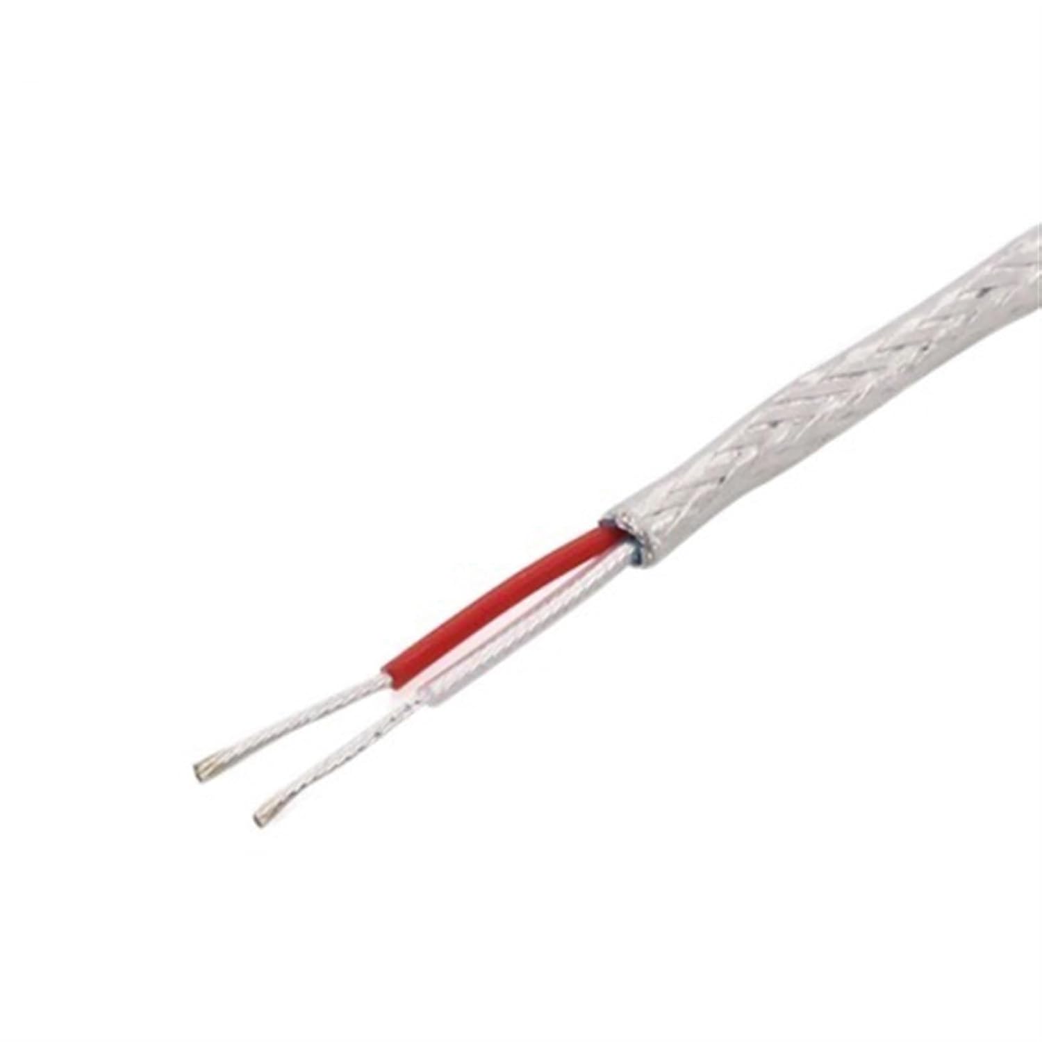 Electrical Wire, Silver Plated PTFE Shielded Audio Cable 0.15-0.5mm Multiple Cores for Amplifier Speaker Headphone DIY(Square 0.15mm,3 Cores)