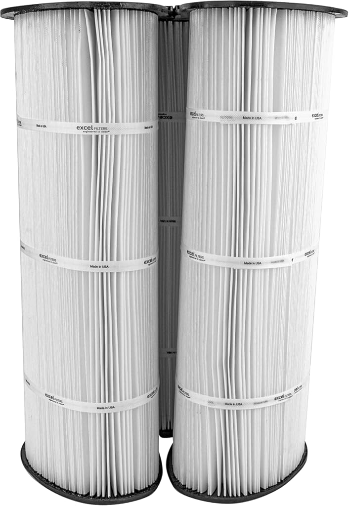 Excel XLS-927 3 Pack Replacement Pool Filter Cartridge for Jacuzzi Triclops TC300 (Oval) Pool Filter