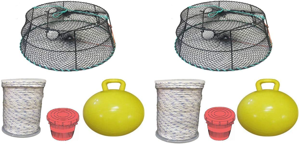 KUFA Sports (CT79+PAM5) Vinyl Coated Tower Style Trap with Prawn Trap Accessory Combo