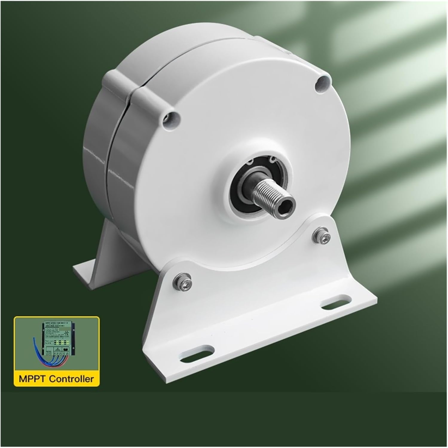 Wind Turbines Generator, 500w Wind Turbine Generator 12V 24V 750 RPM AC DC Power Magnetic Water Turbine Hydro tor Windmill Low Starting Speed for Home(Type 4,12V)