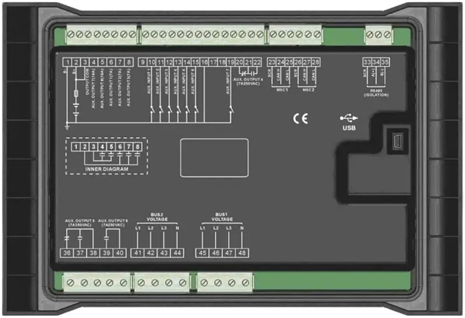 HGM9580 Generator Controller Parallel Control Module HGM9580