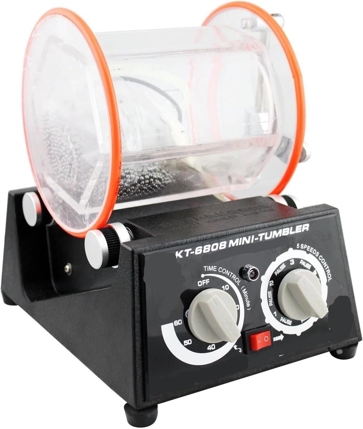 Buffer. KT-6808 3KG Rotary Tumbler Polisher For Jewelry, Gems, Coins & Metal Hing, DIY Mini Drum Rotation Polishing Machine .Cleaning Machine