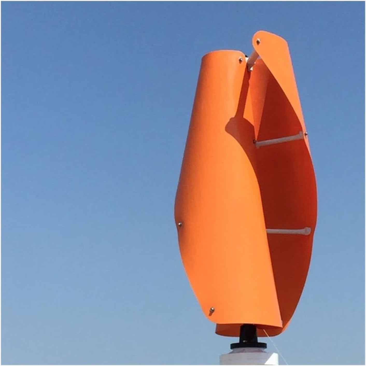 Wind Turbine Generator, 10KW Wind Turbine Generator Vertical Turbine Alternative Free Energy Windmill 24V 48V 96V Hybrid Controller For Homeuse for Marine, RV, Home(Green,12V)