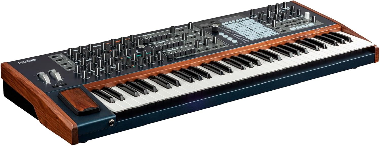 Arturia PolyBrute 6-Voice Polyphonic Morphing Analog Synthesizer Natural Wood