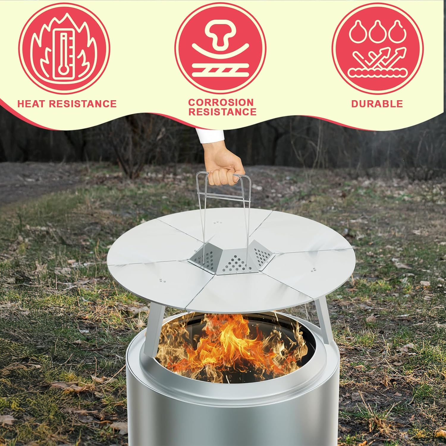 Heat Deflector for Solo Stove Yukon 27