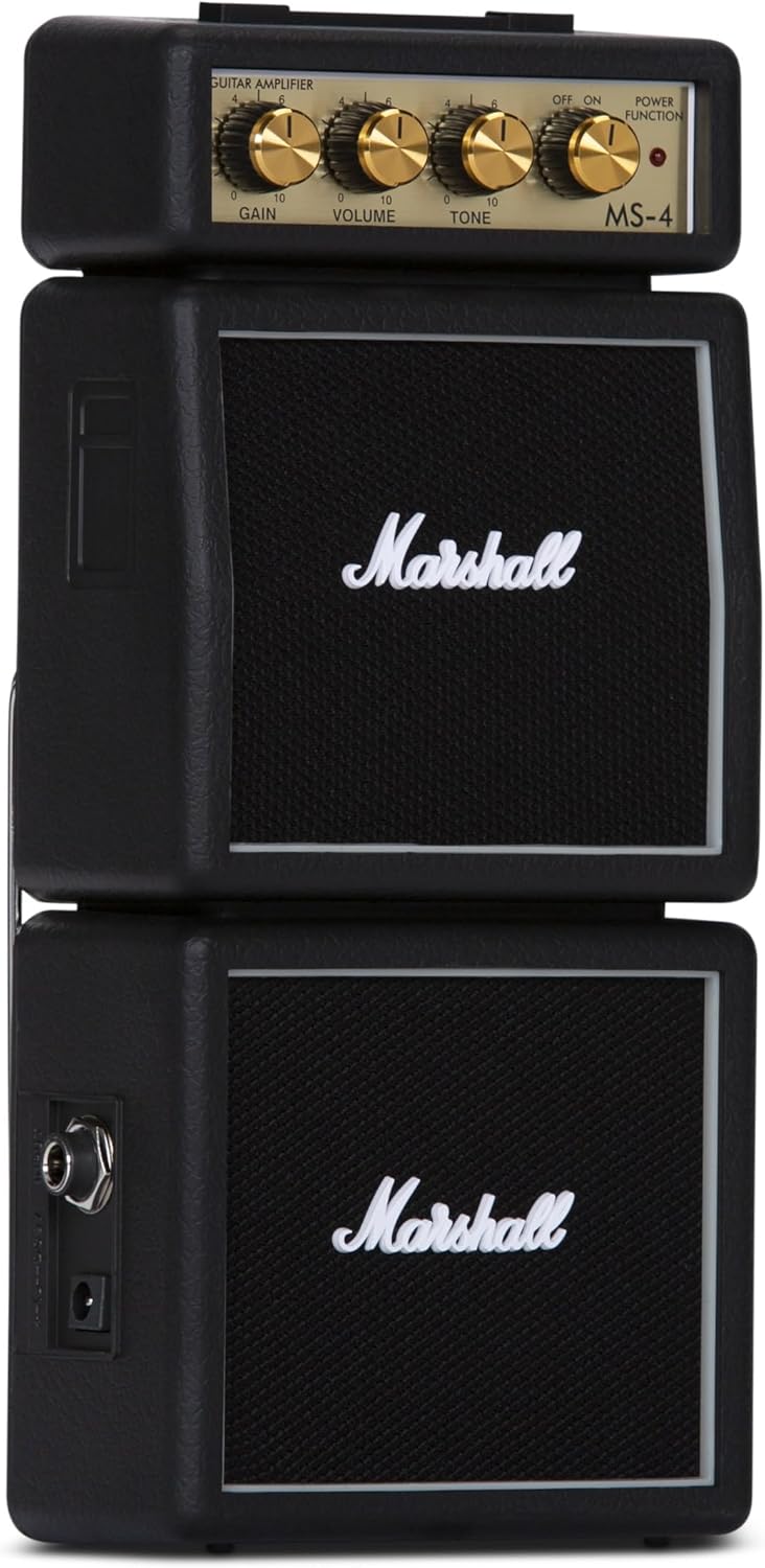 Marshall MS4 Battery-Powered Mini Micro Full Stack Guitar Amplifier
