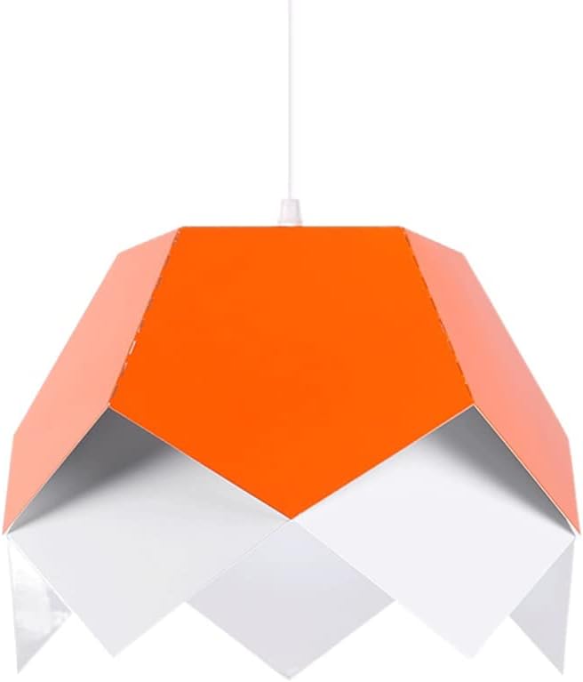 E26/27 Modern Pendant Light Chandeliers Macaron Design Lantern Metal Finish Lamp Hanging Lighting Industrial Art Deco Ceiling Light Fixture Nordic Single Head Cozy Bedroom Bedside Lamp