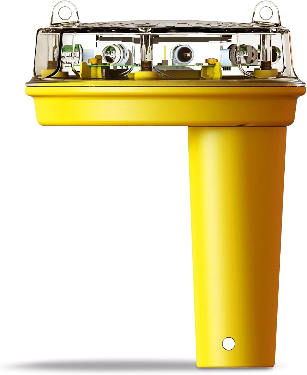 Solar Foxlights Predator Deterrent 9-LED Night Wildlife Repeller with 360° Coverage, Random Flashing Colors – Humane, Solar or Battery-Powered Protection for Chickens, Goats, Gardens Farms & Vineyards