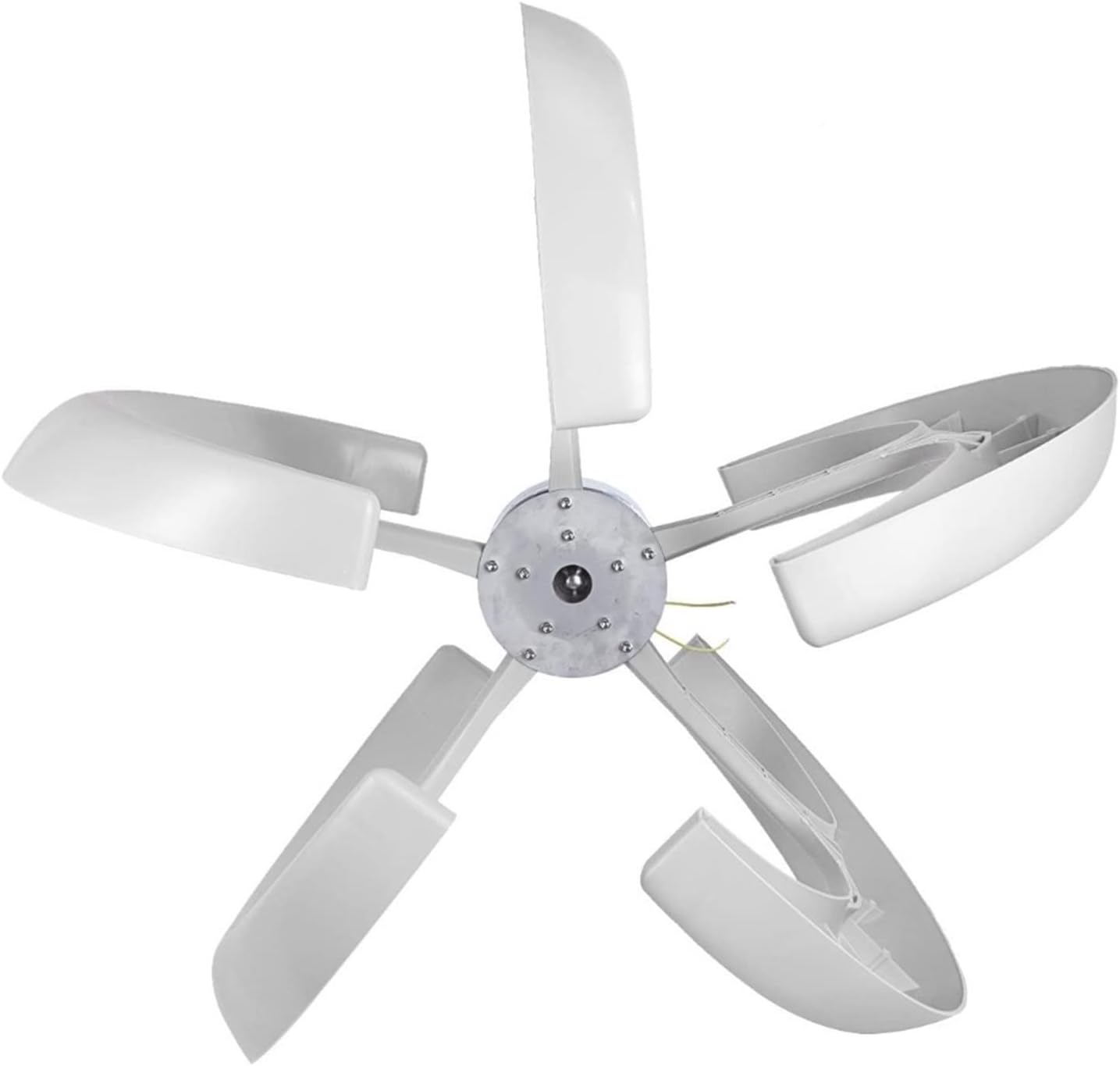 Wind Turbine Generator Kit, 400W 12V/24V Wind Turbine Generator 5-Blade Lantern Vertical Axis Home Windmill Yacht Farm Wind Power Turbine with Controller for Hybrid Solar Wind System(Rojo,24V)