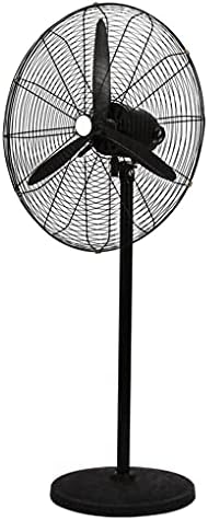 ADASP Pedestal Fan Oscillating Stand Fan Air Circulator Fan Powerful and Quiet with Full Copper Motor, 3 Speed, for Home and Office (Black)
