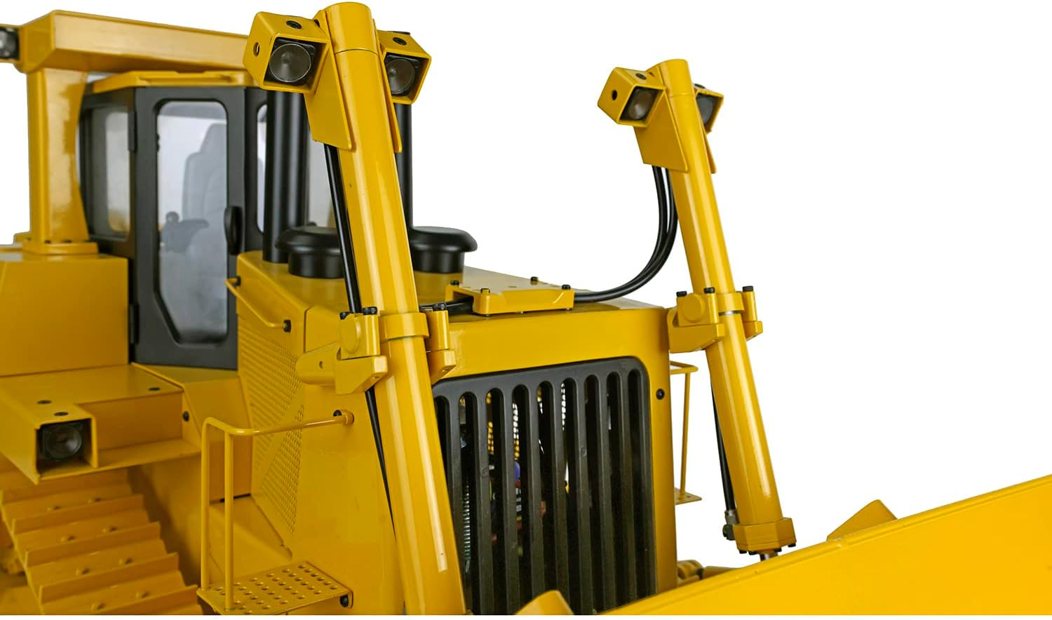 TOUCAN RC HOBBY US in Stock 1/14 DXR2 Metal RC Hydraulic Bulldozer Radio Control Dozer 201 New Sound Module