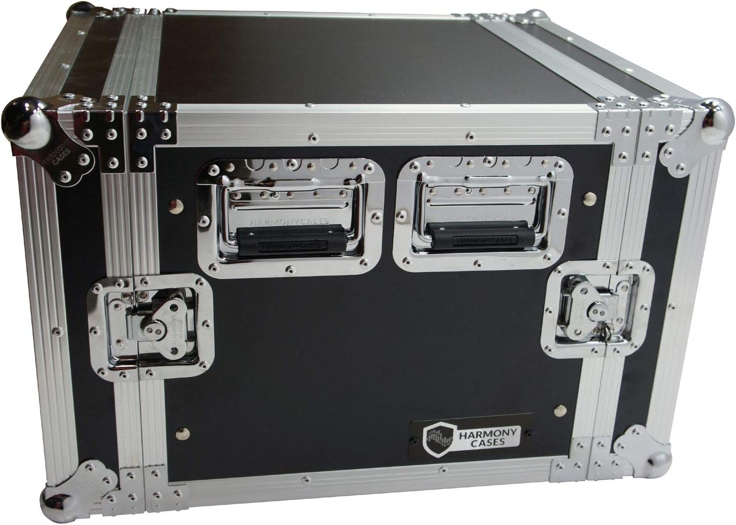 Harmony Audio HC8UAD DJ Flight Amp 8U Rack Space Road Travel Amplifier Case