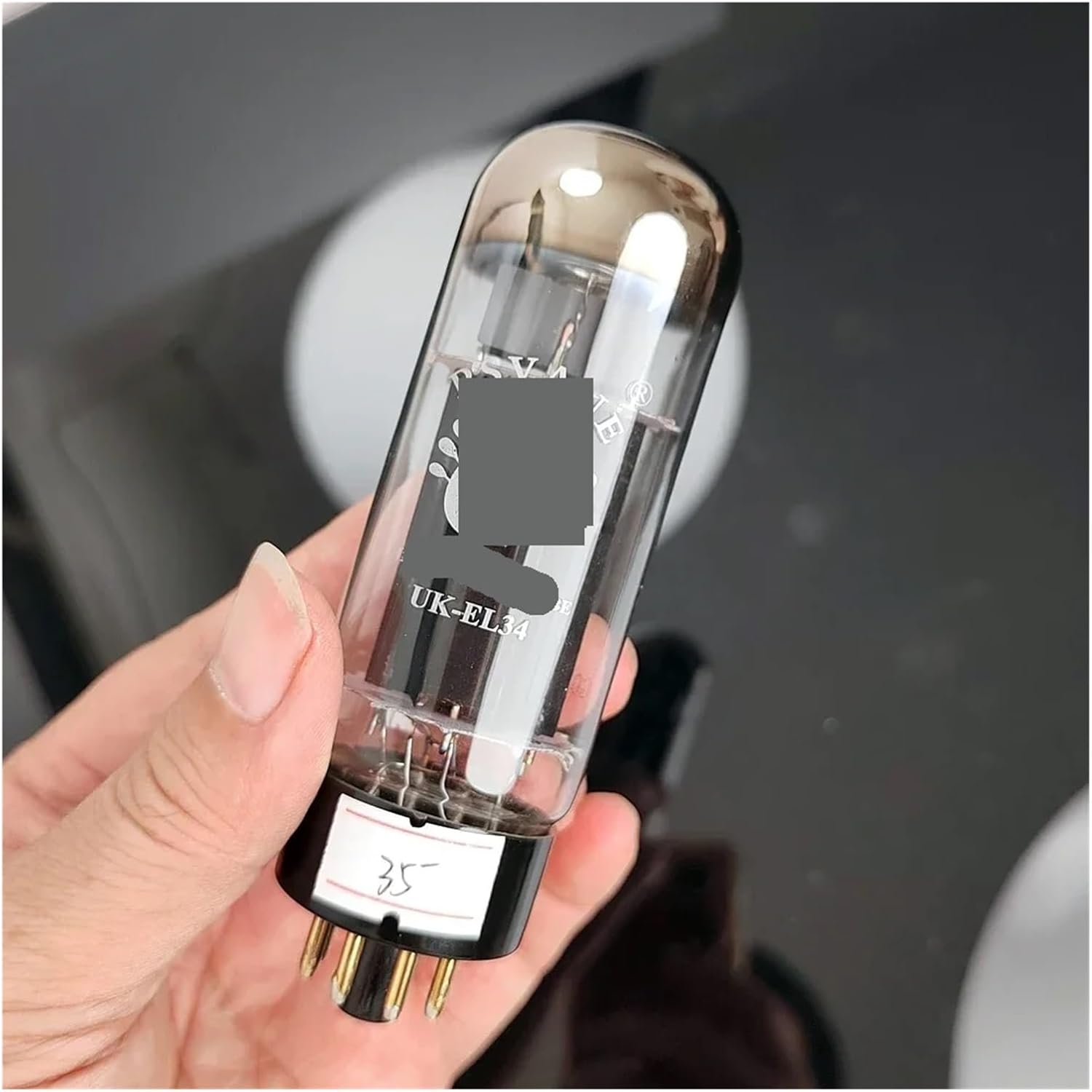 UK-EL34 UKEL34 Tube Upgrade EL34 EL34C 6CA7 6P3P 6L6 HiFi Audio Tube Amplifier kit DIY(2pcs Matched Pair)