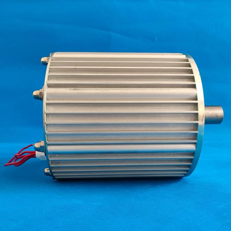 Wind Turbine, Low RPM Speed 10kw 20kw 30kw 500RPM 48V 96V Gearless Permanent Magnet Generator AC Alternators Use for Wind/Water Turbine(with Base,96V_20000W)