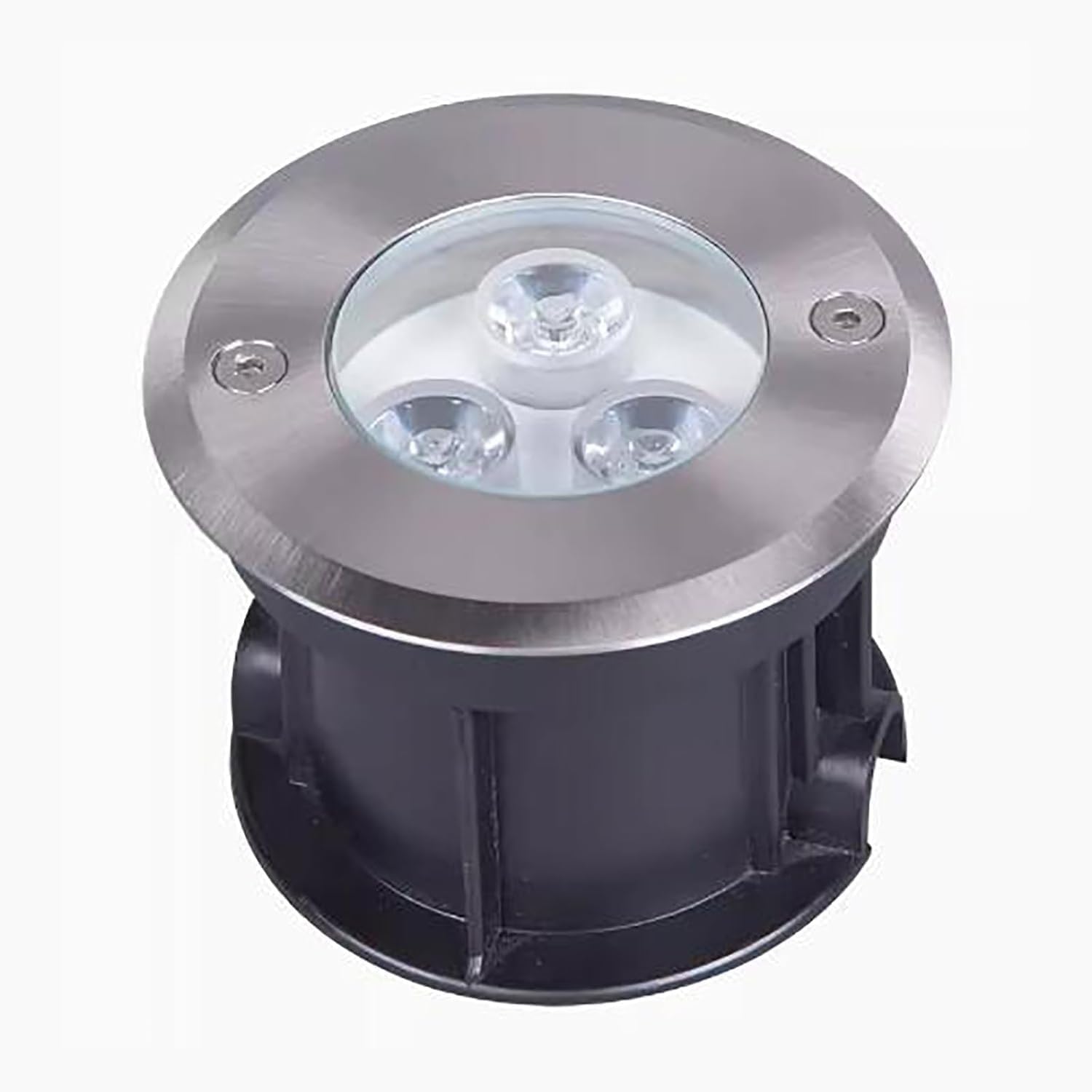 Submersible LED Pool Lights - Waterproof Underwater Light, 24V Low Voltage High Brightness LED Fountain Light, IP68 Waterproof Round Embedded Pond Lights Led Beam Light, for Landscape Decorate(White B