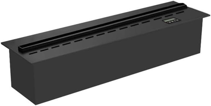 3D Water Vapor Fireplace with Humidifier Flame European Style Simple Intelligent Atomization Fireplace Home TV Cabinet Fireplace Simulation Flame Embedded Fireplace(C)