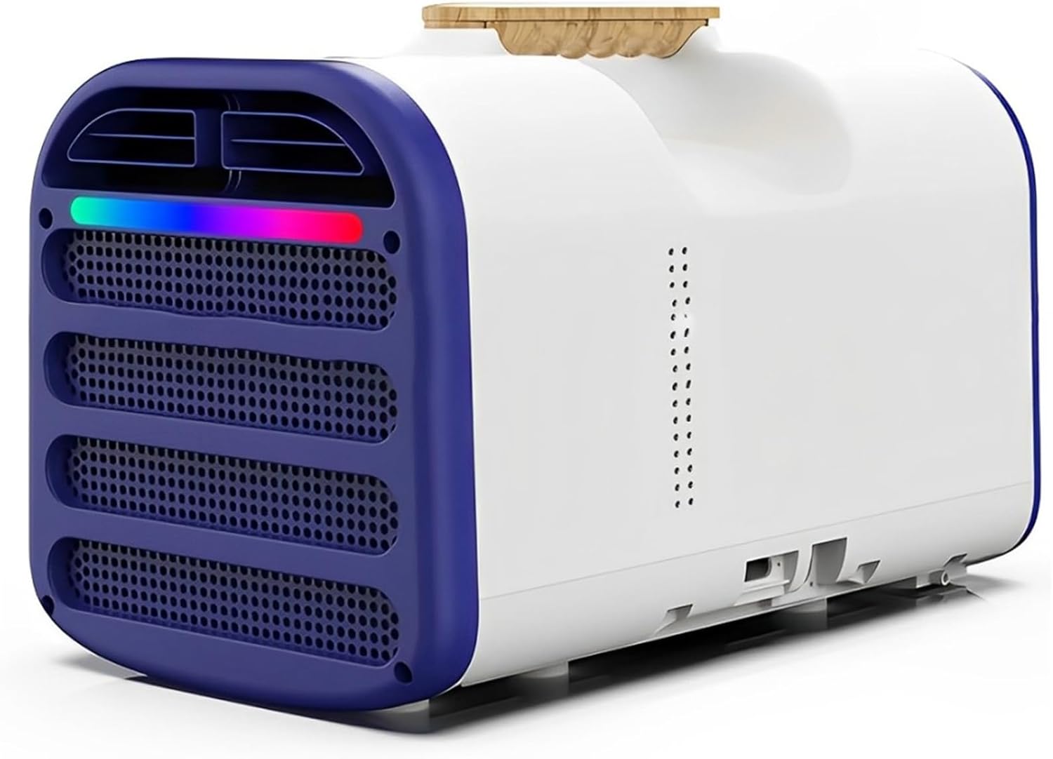 Tent Air Conditioner, 5200BTU Portable Air Conditioner for Camping, Fast Cooling Units with Ambience Light, 4 Adaptable Modes, for Truck Outdoor/RVs/Fishing or Pet