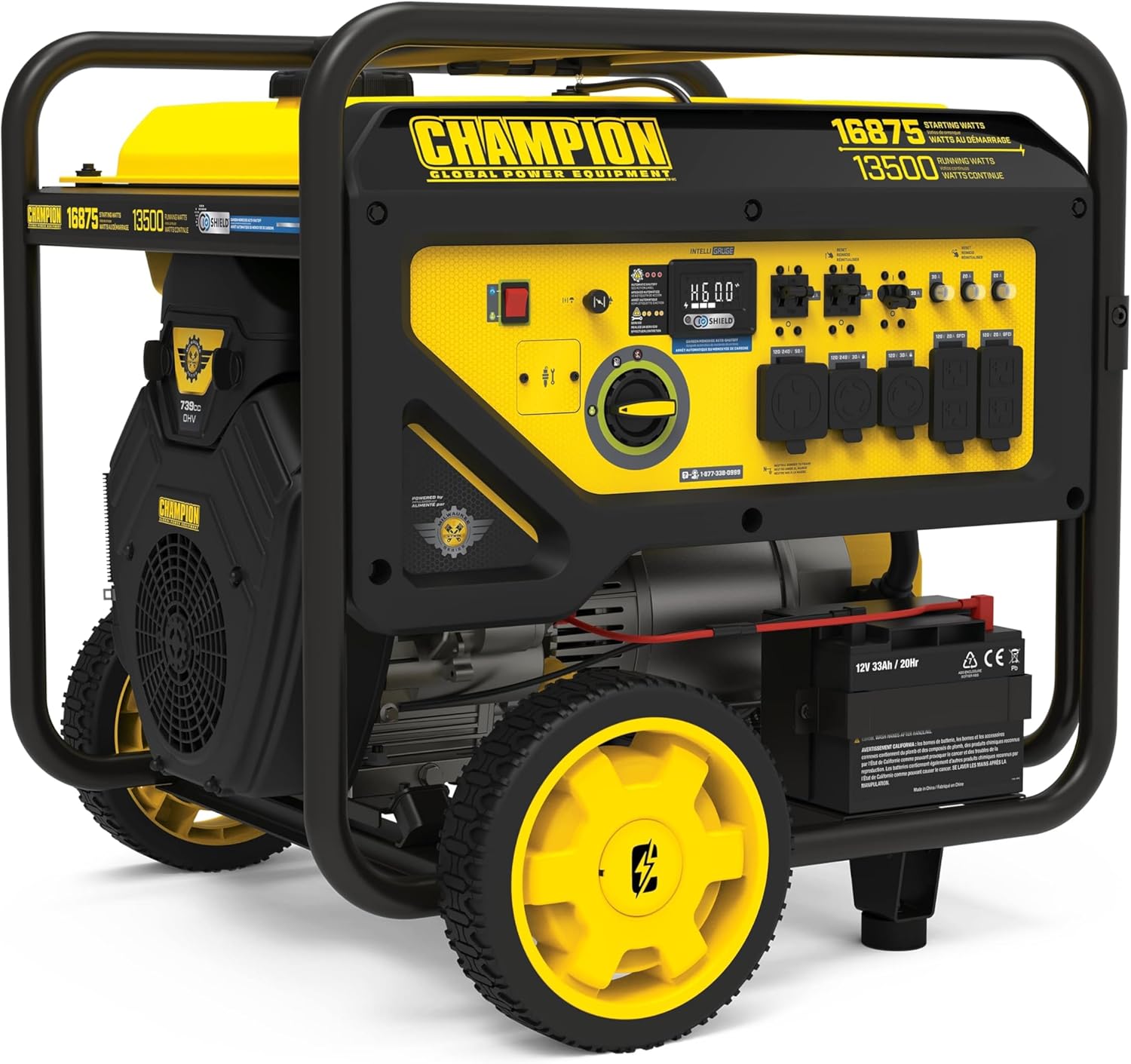 Champion Power Equipment 16,875-Watt Electric Start Home Backup Portable Generator with CO Shield®