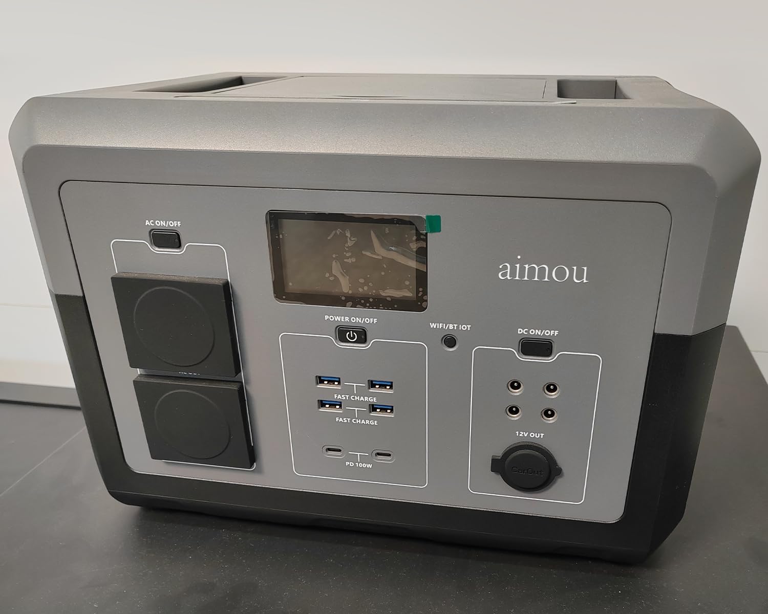 1024Wh LiFePO4 Power Station, Solar Generator for Camping