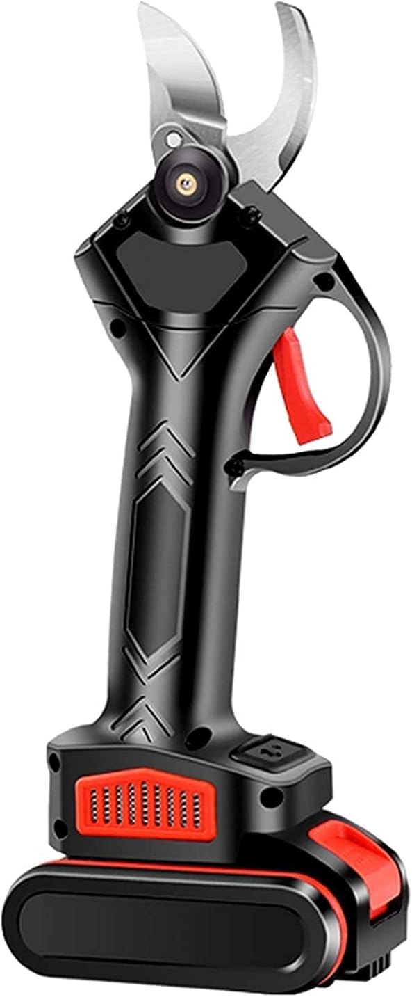 Electric Pruning Shears Cordless Garden Electric Rechargeable Pruner with 2 Batteries for Gardening Cutting Branches Fruit Trees