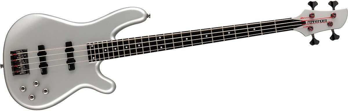 Fernandes Gravity 4 Deluxe Electric Bass - Pewter