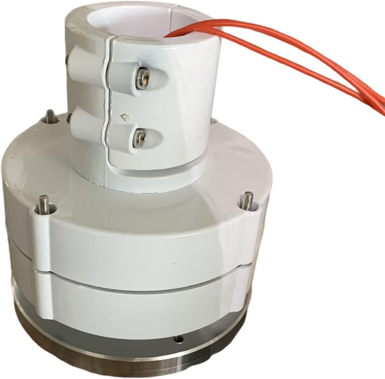 12V 24V 48V 5 Blade Wind Turbine Accessories Hoop Connection Or Flange Connection Plate for Vertical Axis Wind Turbine Design (Color : Hoop Connection)